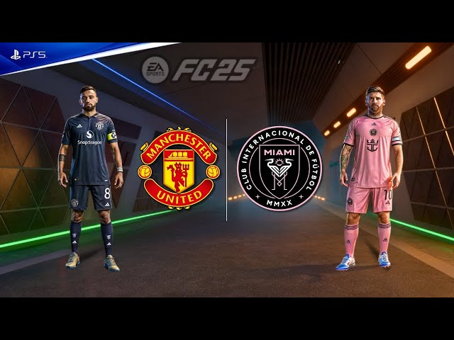 FC 25 - Inter Miami vs Manchester United | L. Messi vs B. Fernandes | {4K60FPS}