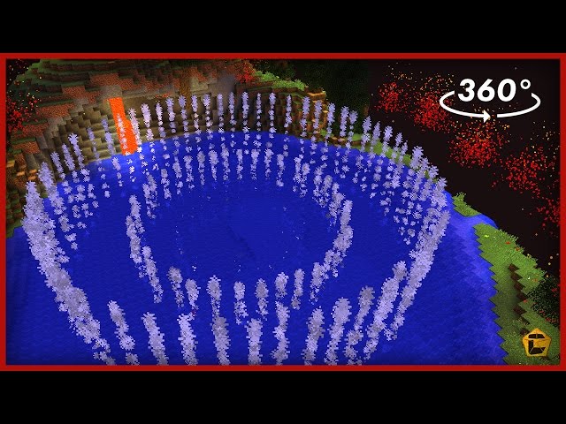 AMAZING FIREWORK and FOUNTAIN SHOW in Minecraft!