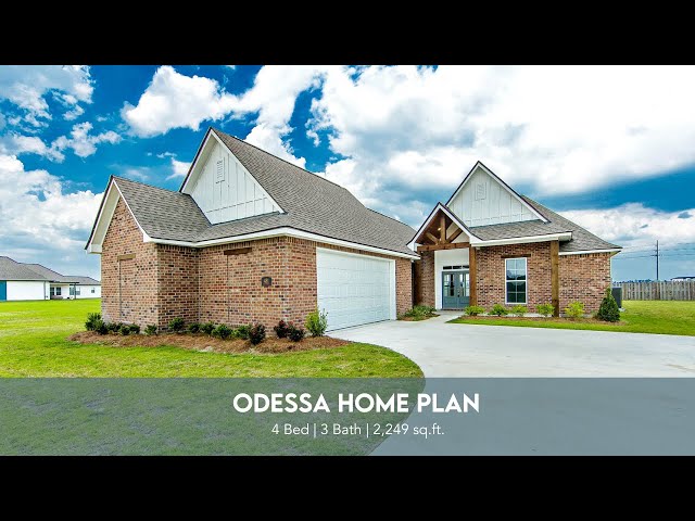 Odessa Home Plan Walkthrough (481 Independence)