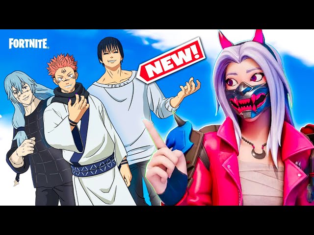 JUJUTSU KAISEN × FORTNITE WITH GYRO CONTROLS [SUKUNA, TOJI, MAHITO & more]