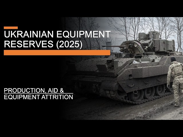 Ukrainian Equipment Reserves (2025) - Production, Aid & Equipment Attrition