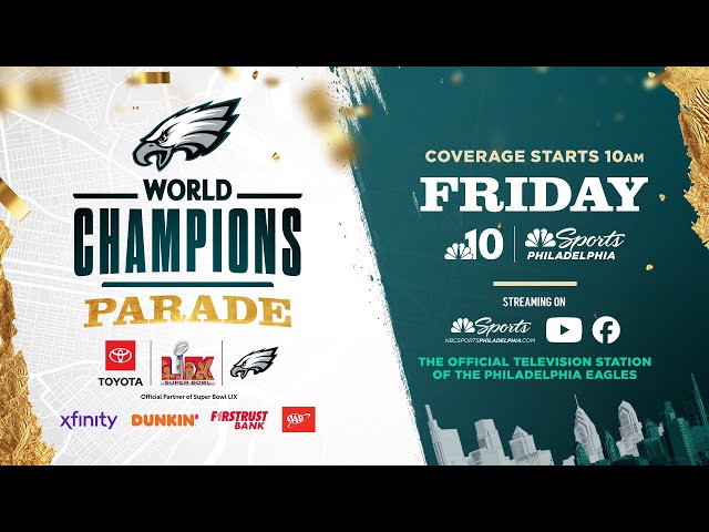 Live stream: Philadelphia Eagles Super Bowl World Champions Parade