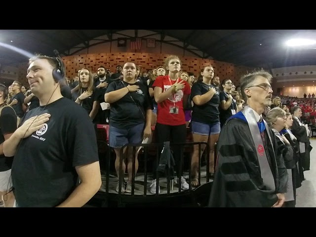 2018 UVa-Wise Fall Convocation National Anthem