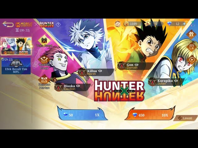 Gift Skin Harith Killua Mobile Legends, Begini Caranya!