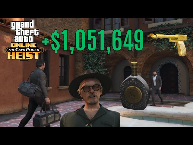 GTA Online - Cayo Perico Heist SOLO Elite Stealth