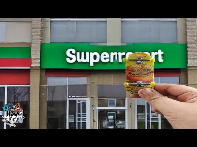 #fingerboard fingerboard incredible super mercado