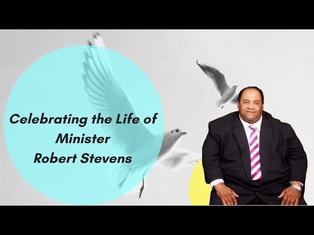 Celebrating the Life of Minister Robert Stevens #gccmarietta