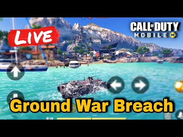 Ground War Breach Gameplay COD Mobile season 10 2023 4th Anniversary