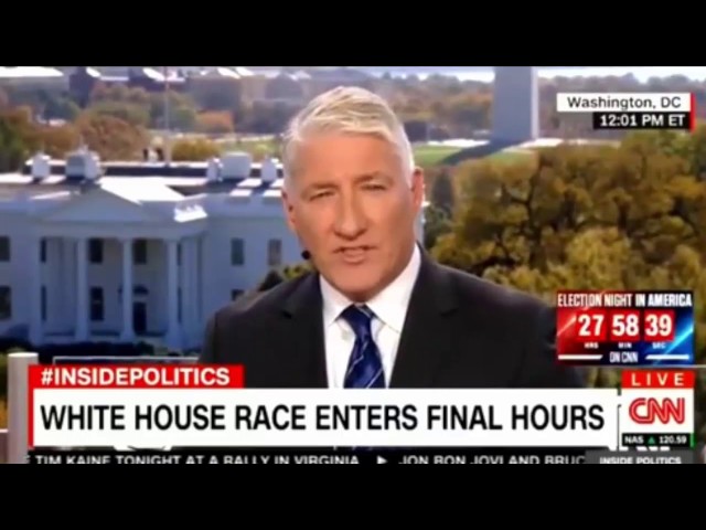 WHITE HOUSE RACE ENTERS FINAL HOURS ON CNN Breaking News