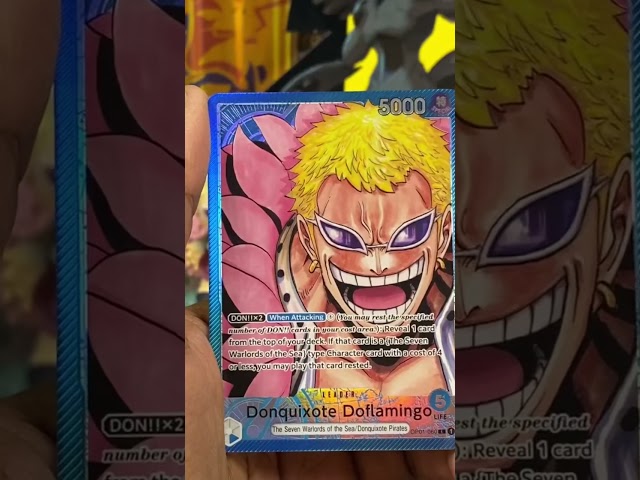 *RARE* ALT ART DOFLAMINGO PULLED from Romance Dawn! #OnePieceTCG