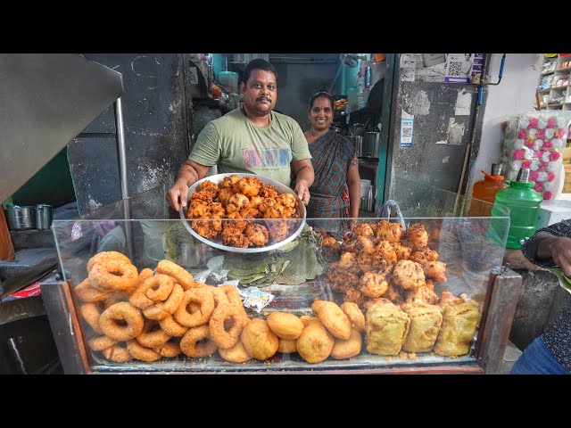 India’s Largest Onion Bonda | 40kg Onions Everyday | Indian Food Explorer