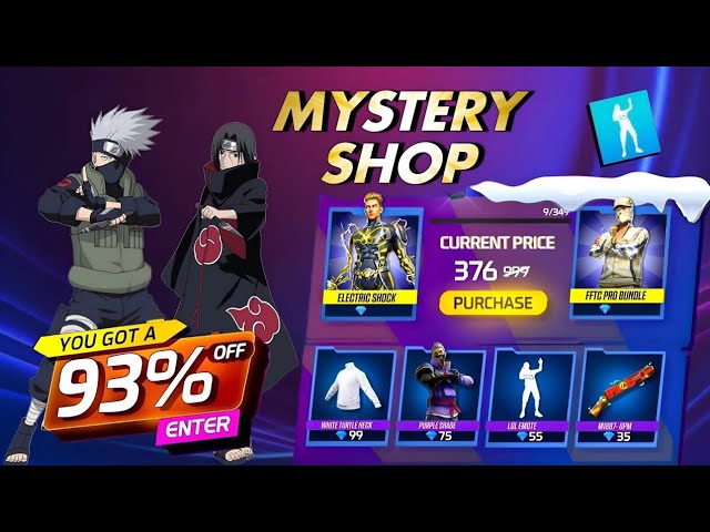 Kakashi Bundle Mystery Shop Full Review🥳🔥|Next Magic Cube Budnle | Free Fire New Event |ff new event