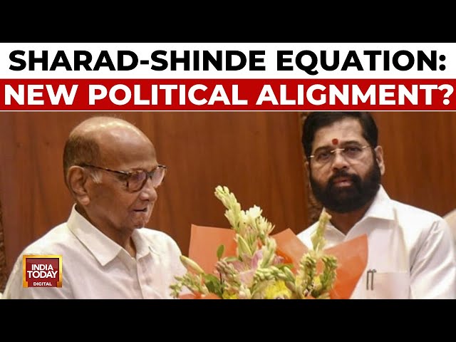 Maharashtra Politics: Sharad Pawar Meets Shiv Sena MLAs, Praises Eknath Shinde