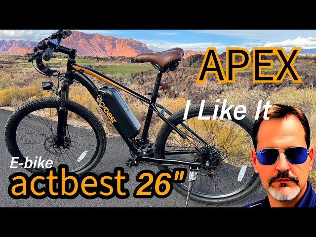 APEX | BUDGET E-BIKE and I LOVE IT!