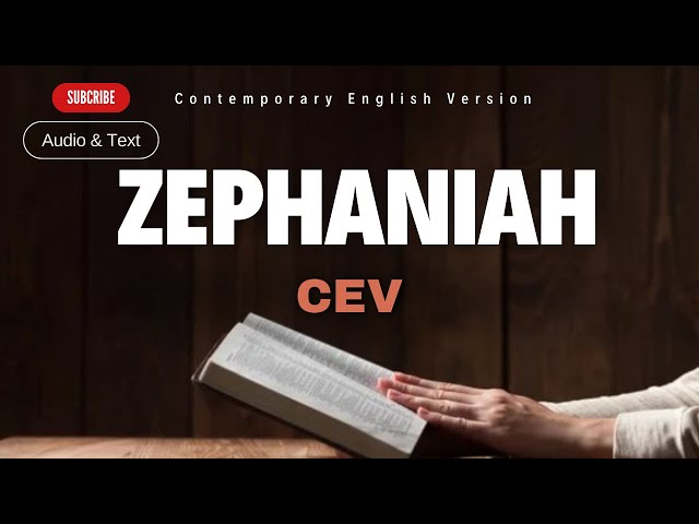 Audio Bible: ZEPHANIAH (Contemporary English Version) With Text