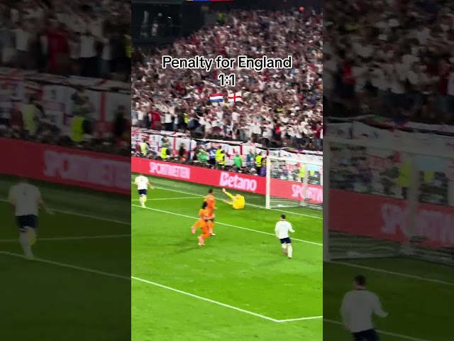 Netherlands - England second GOAL for ENGLAND penalty euro2024