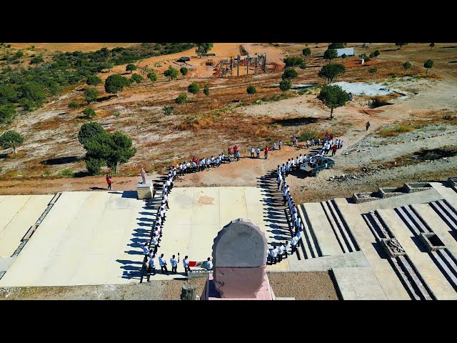 Los Santos Lugares - Chalchihuites, Zacatecas - Antorcha Guadalupana 2024 (4K).