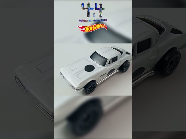 Modelo de HotWheels Corvette 64 Sting Ray: Una mirada de cerca