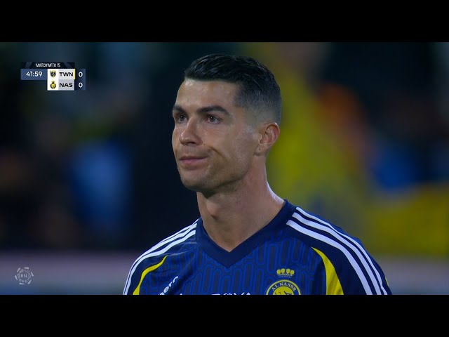 Cristiano Ronaldo Tonight with Al Nassr vs Al Taawon | 1080i HD