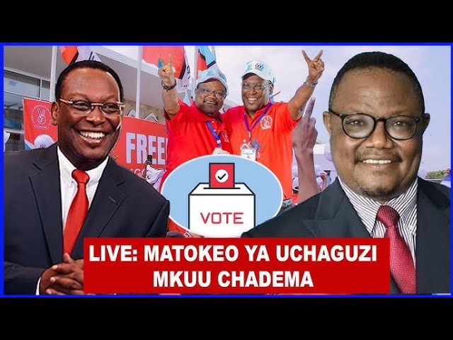 🔴LIVE: HAYA HAPA MATOKEO YA UCHAGUZI CHADEMA MBOWE NA LISSU WAGARAGAZANA VIBAYA....