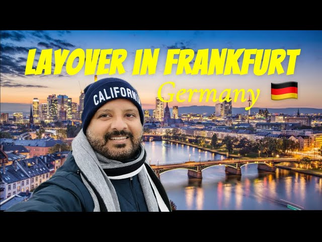 Layover in Frankfurt - Sightseeing in Frankfurt, Germany | Love Bridge