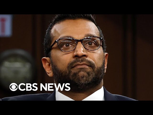 Will a delay impact whether Kash Patel is confirmed as FBI director?