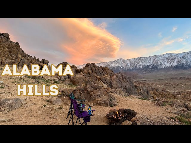 Unforgettable Overlanding: Best Camp at Alabama Hills National Recreation Area (Hwy 395 Adventure)