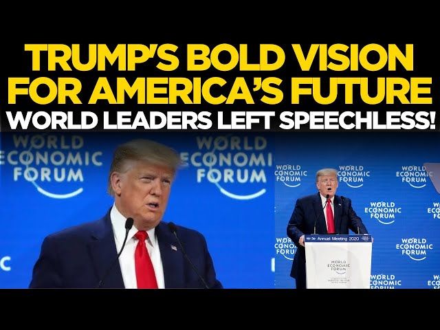 Trump LIVE: US President Trump Addresses World Economic Forum In Davos | Davos Summit 2025 | US News