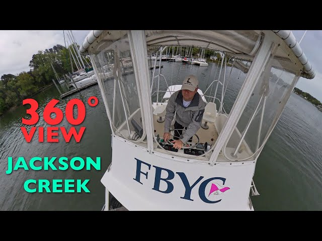 Waterway Tour - Jackson Creek Channel - 360 8k