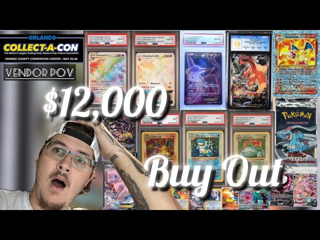 The Best Pokemon Card Show In The World | Orlando Collect A Con | Vendor POV