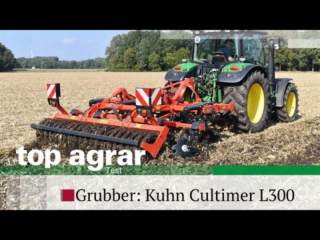 Kuhn Cultimer L300 im top agrar-Test,  Kurz und schwer