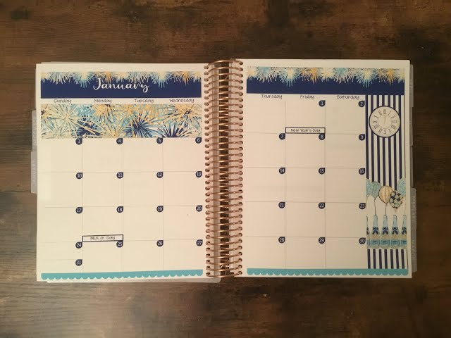 Plan With Me: January 2021/ ECLP Vertical Neutral/ Simple Planner Designs