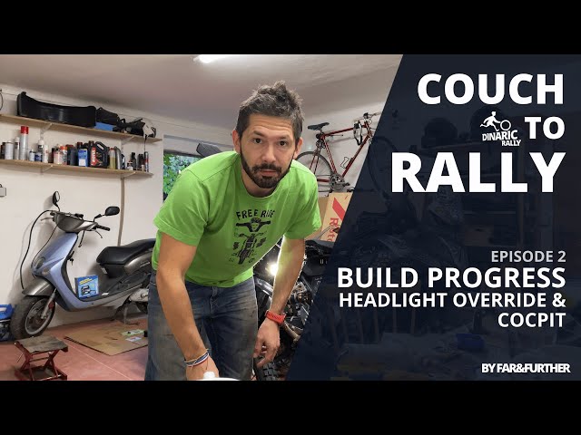 Couch to Rally - 2 Headlight override, cockpit and other progress!