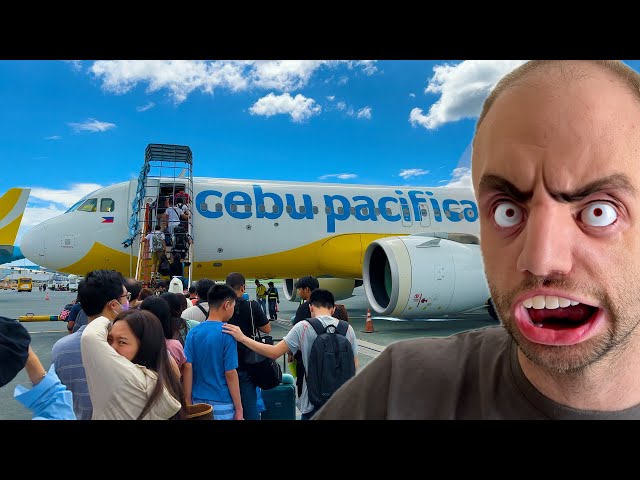 Foreigner's First Time Flying Cebu Pacific Air - Manila to Cebu | Philippines Vlog 🇵🇭