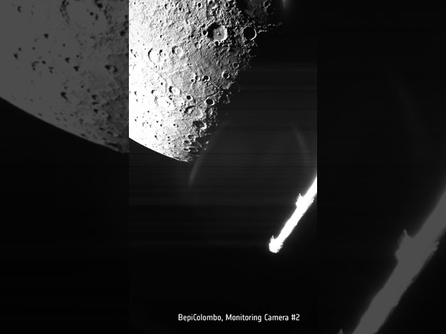 BepiColombo’s first views of Mercury