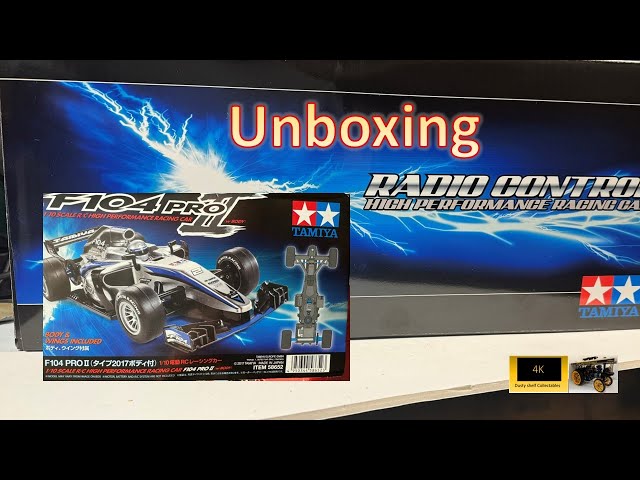 Tamiya F1 The F104 PRO II (2) Formula One Car  - Unboxing