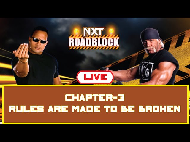 CHAPTER 3: Rules Are Made To Be Broken , The Rock Vs Hulk Hogan , WWE 2k24 Gaming Live Stream