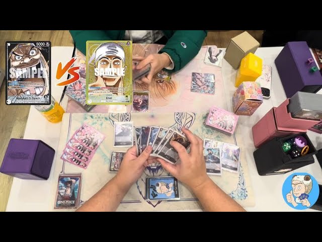 [OP09] POV One Piece TCG:  Blackbeard (Marshall.D.Teach) Vs Enel