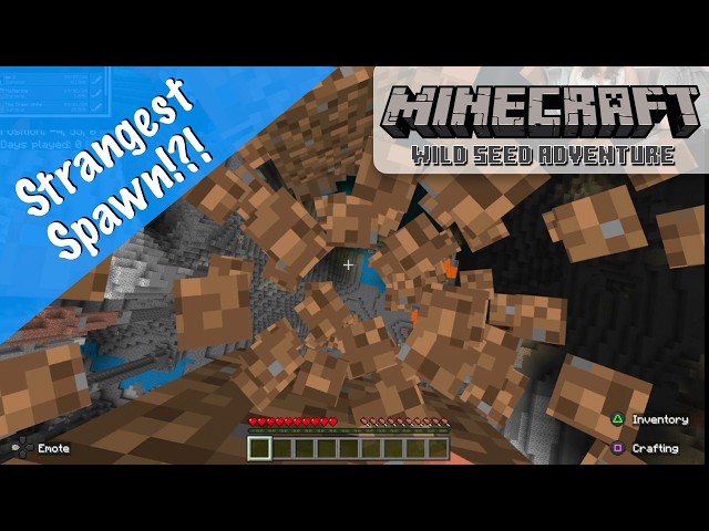 Is survival even possible?!?  Wild Minecraft Spawn point!   Ep 3