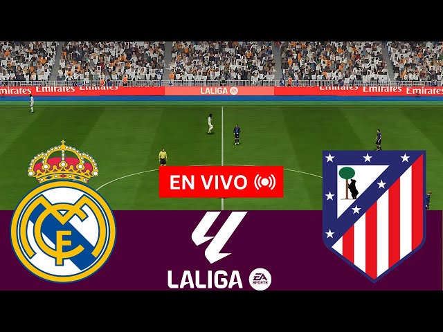 🔴EN VIVO: Partido Real Madrid vs Atlético de Madrid en vivo hoy | La Liga | Transmisión del partido