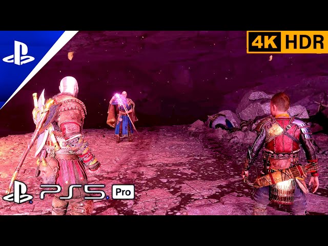 God Of War Ragnarok (PS5 Pro) Odin Final Boss Fight,Ending & True Ending | 4K60FPS HDR Gameplay