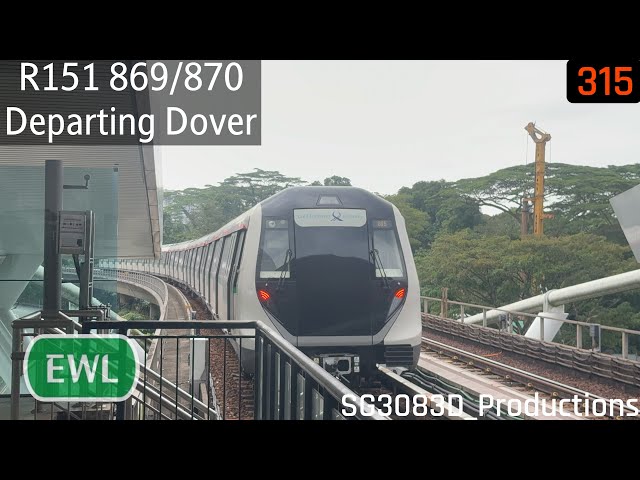 [SMRT][Ballast Attrition] ALS R151 [869/870] - Departing EW22 Dover (EWL)