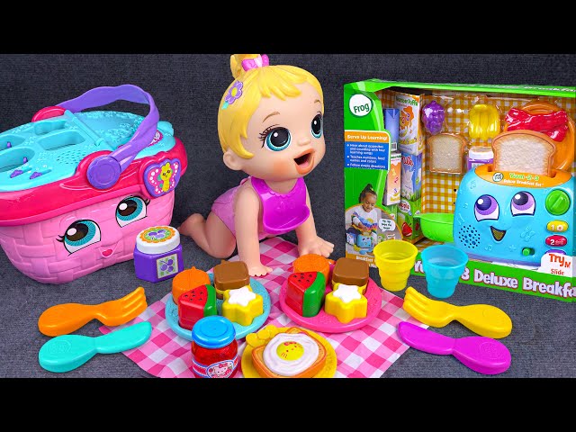 62 Minutes Satisfying Unboxing Leapfrog Toaster Playset, Disney Kitchen Set ASMR | Disney Toys World