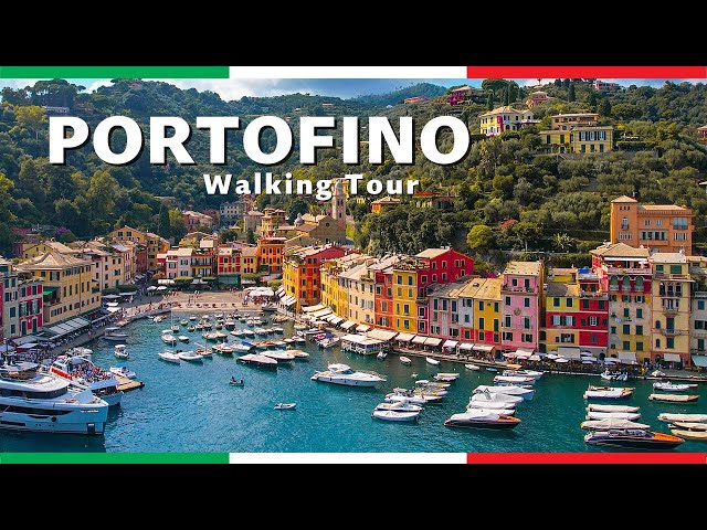 Portofino, Italy - Stunning 4K Walking Tour [Portofino Travel]