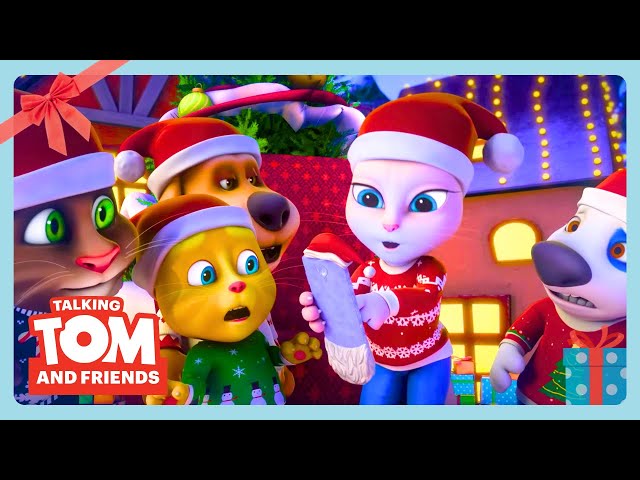 SANTA'S PHONE 🎅 ❄️ HAPPY HOLIDAYS ❄️ Talking Tom & Friends | ANIMATED SHOW FOR KIDS | WildBrain Max