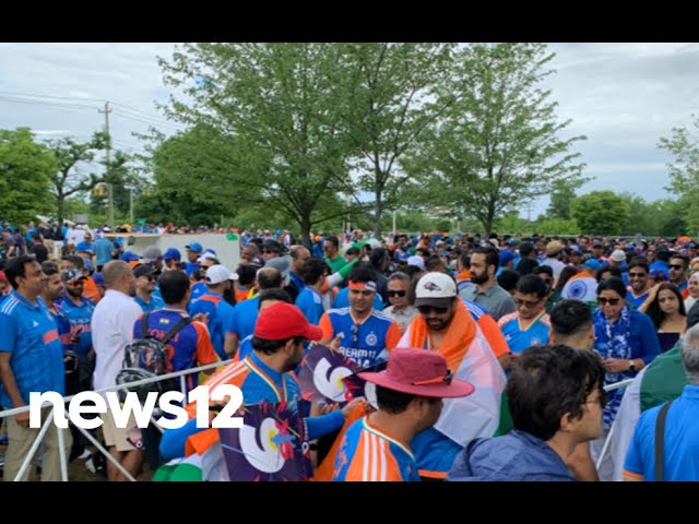 34,000 watch as India beats Pakistan by 6 runs at T20 Cricket World Cup in Nassau County  | News 12