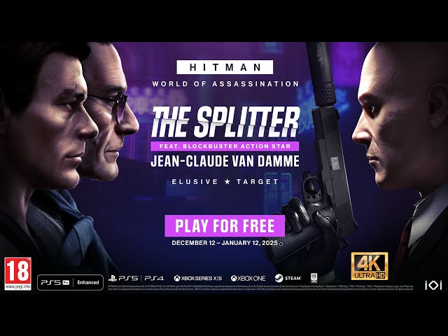 Hitman 3 - Elusive Target “THE SPLITTER” (2024) ICA Suit Only/Silent Assassin/No KO/No HUD/5 ⭐️’s