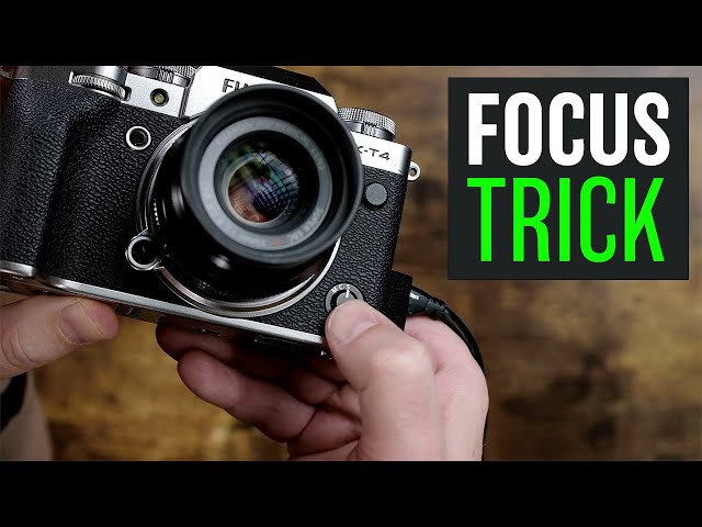 Fujifilm Focus Trick - Double Tap!