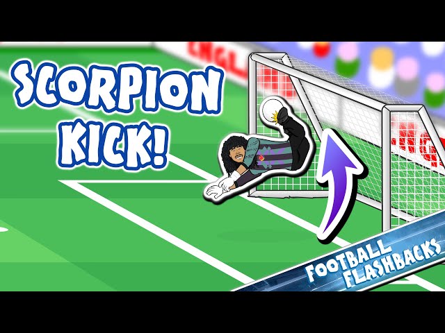 🦂SCORPION KICK! RENE HIGUITA!🦂 (Football Flashback 1995 England vs Colombia)