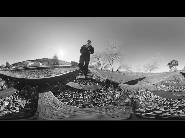 360 video Insta360one X Astoria Railroad Tracks